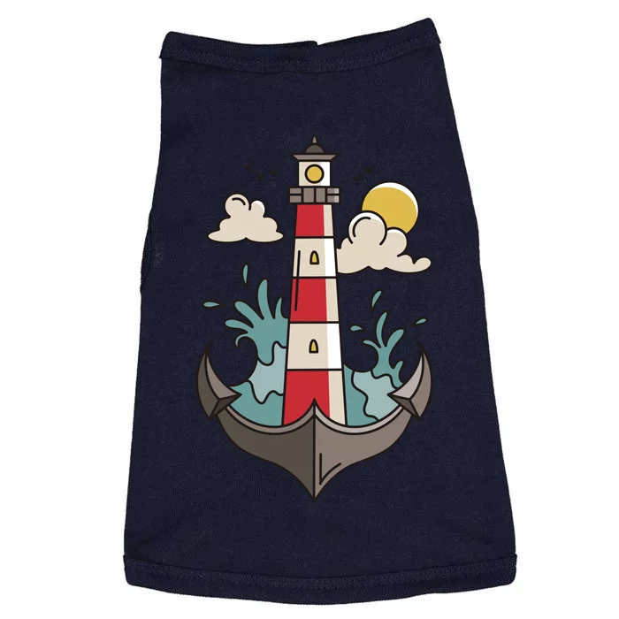 Lighthouse Anchor Ocean Doggie Tank