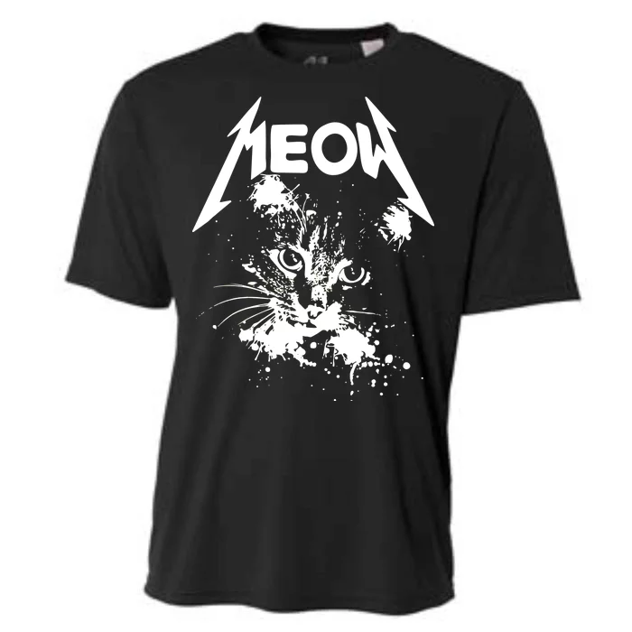 Lightning Cat Meow Logo Cooling Performance Crew T-Shirt