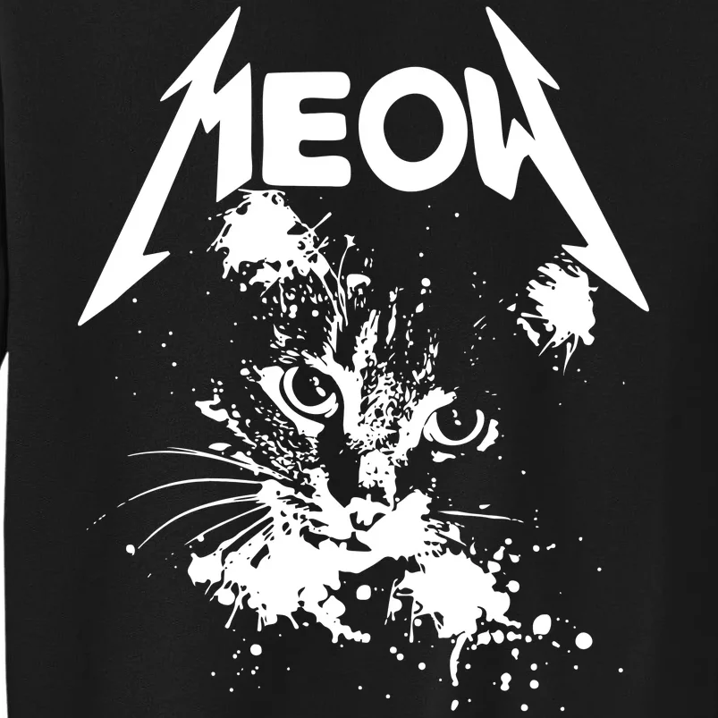 Lightning Cat Meow Logo Sweatshirt