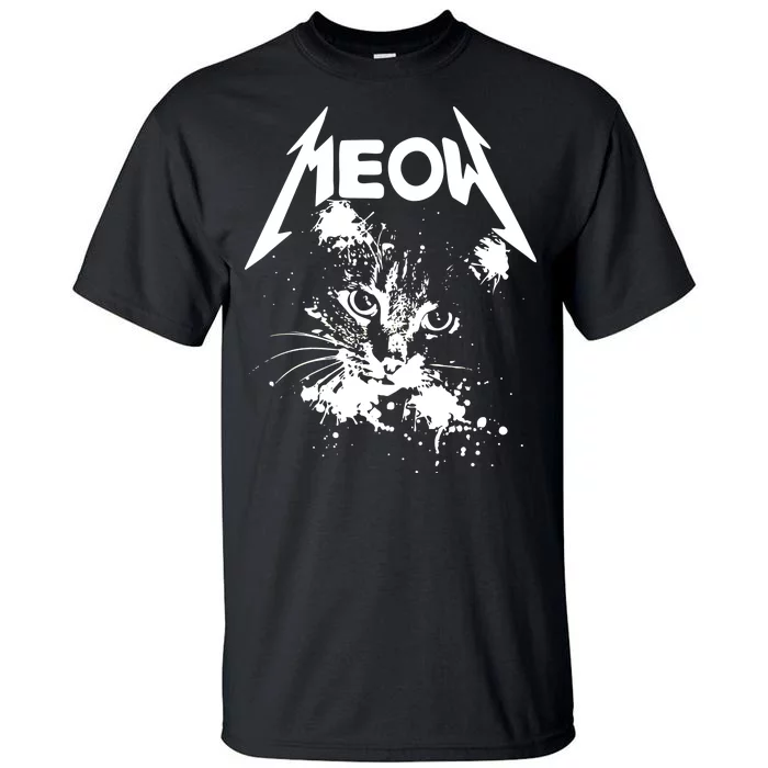 Lightning Cat Meow Logo Tall T-Shirt