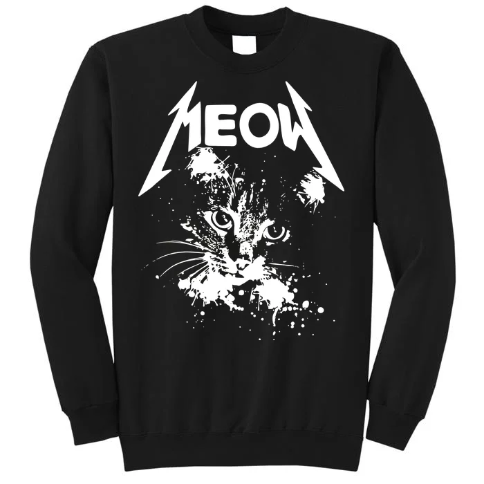 Lightning Cat Meow Logo Tall Sweatshirt