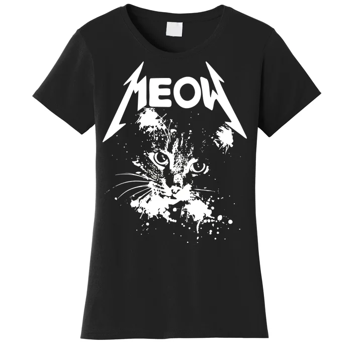 Lightning Cat Meow Logo Women's T-Shirt