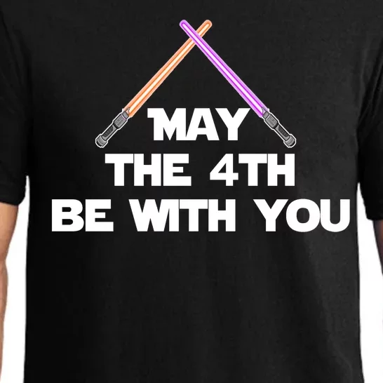 Lightsaber May The 4th Be With You Funny Pajama Set