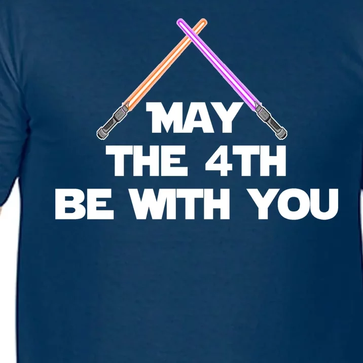 Lightsaber May The 4th Be With You Funny Comfort Colors T-Shirt