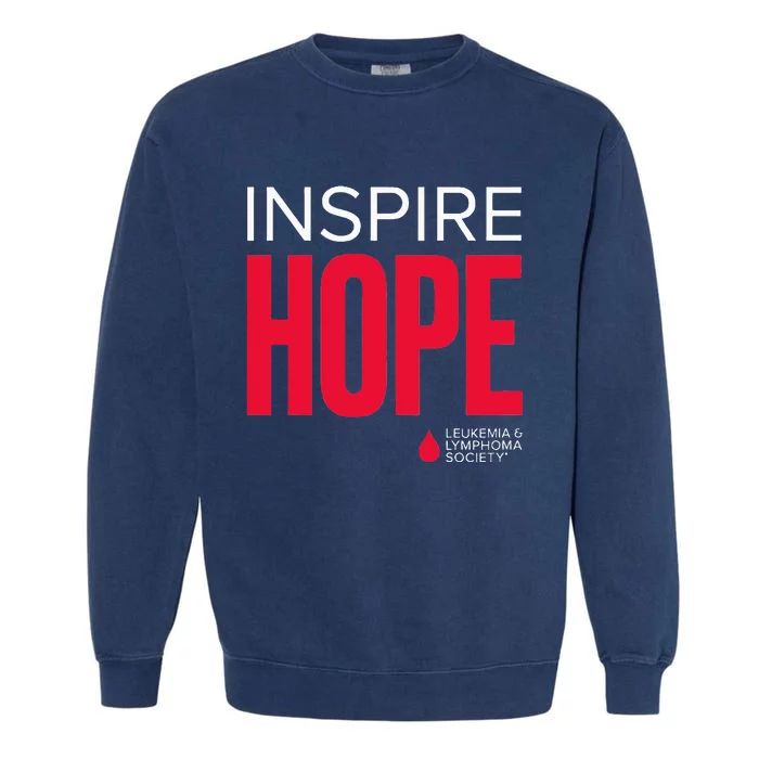 Lls Inspire Hope Garment-Dyed Sweatshirt