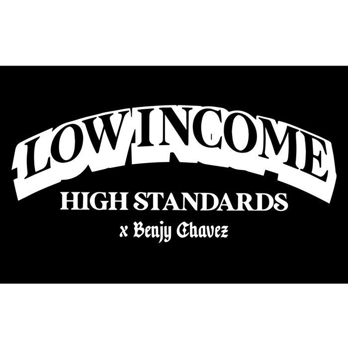 Low Income High Standards Limited Bumper Sticker