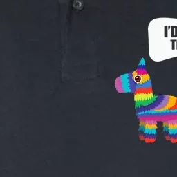 Llama Id Hit That Pinata Mexican Funny Cinco de Mayo Gift Softstyle Adult Sport Polo