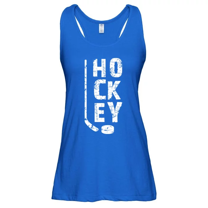 Love Ice Hockey Gift Ice Hockey Player Gift Hockey Gift Ladies Essential Flowy Tank