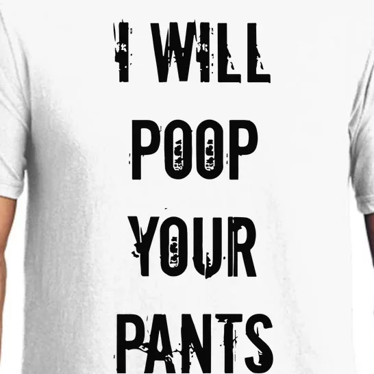 Lucca International I Will Poop Your Pants Pajama Set