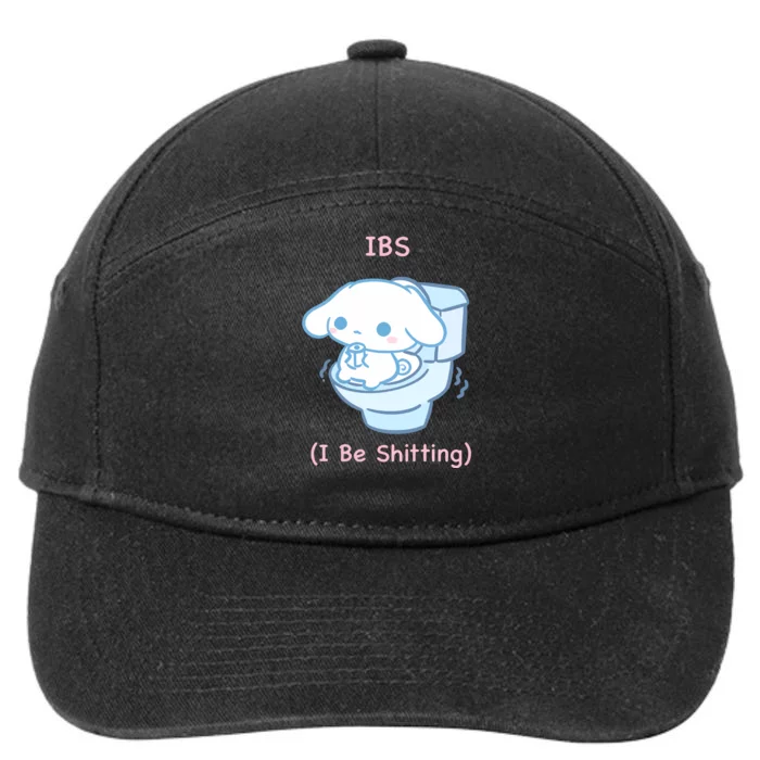 Limited Ibs I Be Shitting 7-Panel Snapback Hat