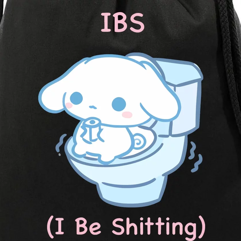 Limited Ibs I Be Shitting Drawstring Bag