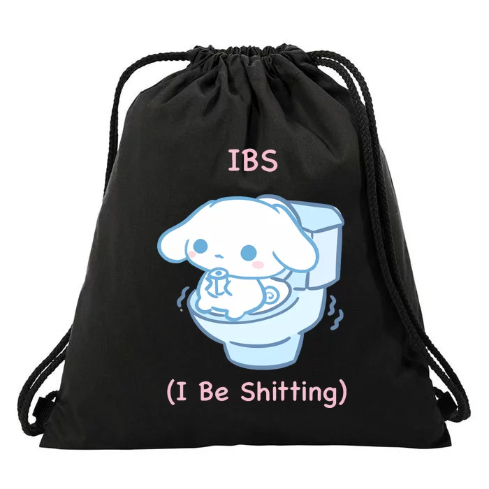 Limited Ibs I Be Shitting Drawstring Bag