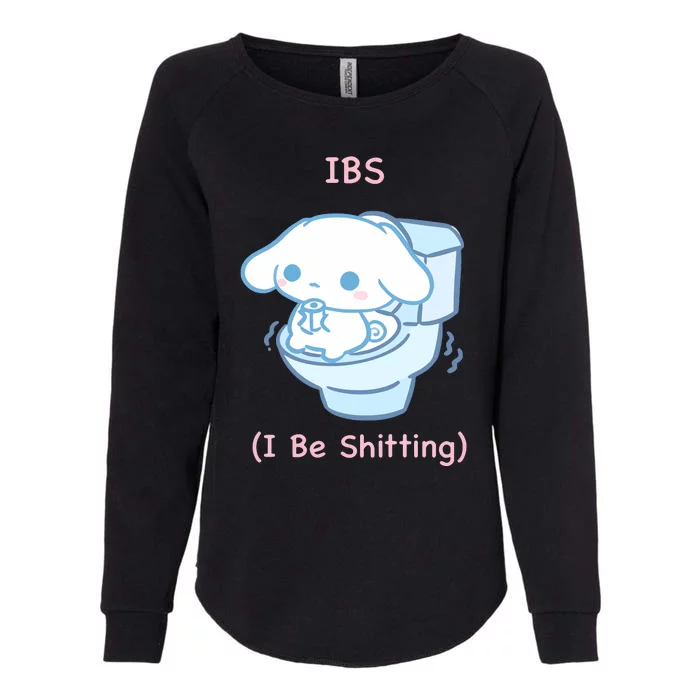 Limited Ibs I Be Shitting Womens California Wash Sweatshirt