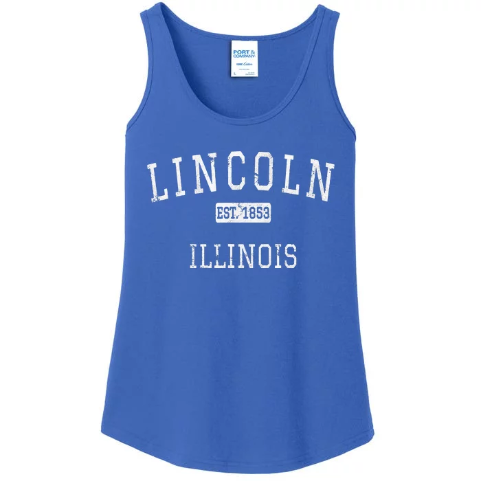 Lincoln Illinois Il Vintage Ladies Essential Tank