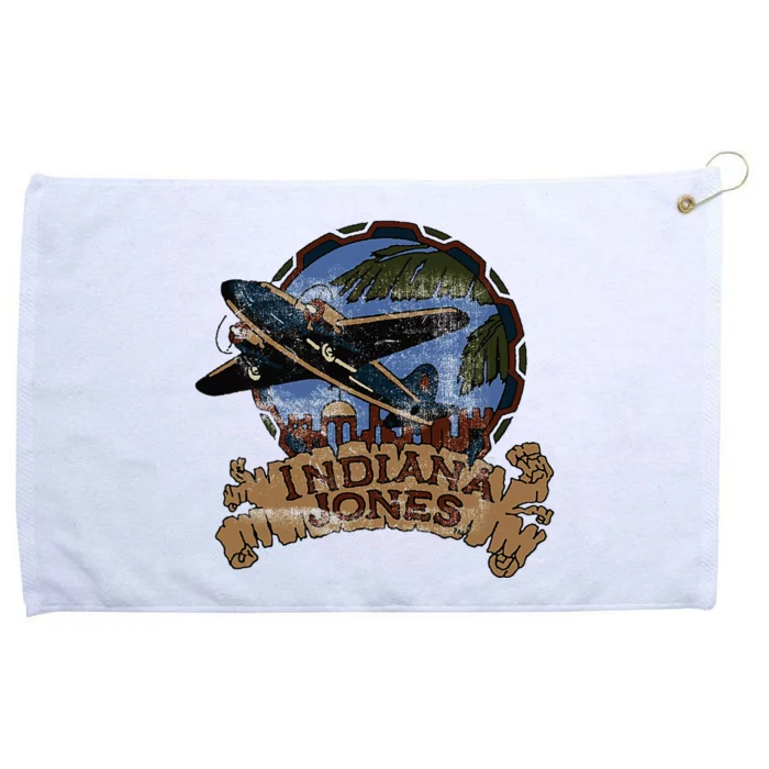 Lucasfilm I.N.D.I.A.N.A J.O.N.E.S Adventure Plane Vintage Grommeted Golf Towel