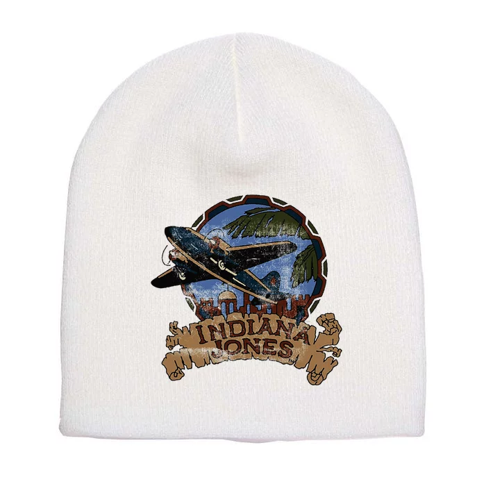 Lucasfilm I.N.D.I.A.N.A J.O.N.E.S Adventure Plane Vintage Short Acrylic Beanie