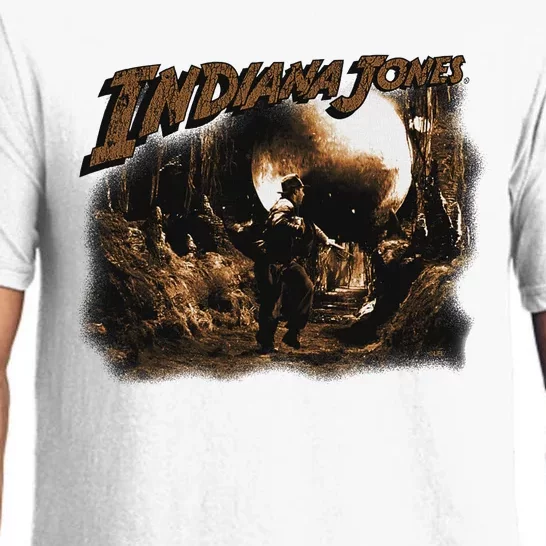 Lucasfilm I.N.D.Ia.N.A J.O.N.E.S Raiders Of The Lost Ark Boulder Run Pajama Set