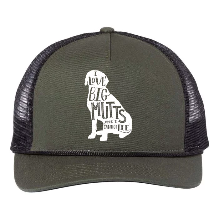 Like Big Mutts and I Cannot Lie Retro Rope Trucker Hat Cap