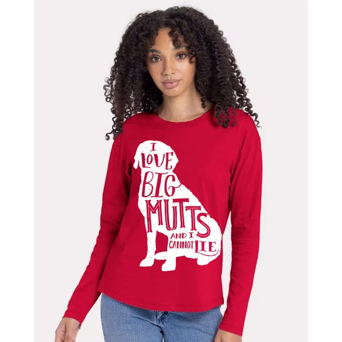 Like Big Mutts and I Cannot Lie Womens Cotton Relaxed Long Sleeve T-Shirt