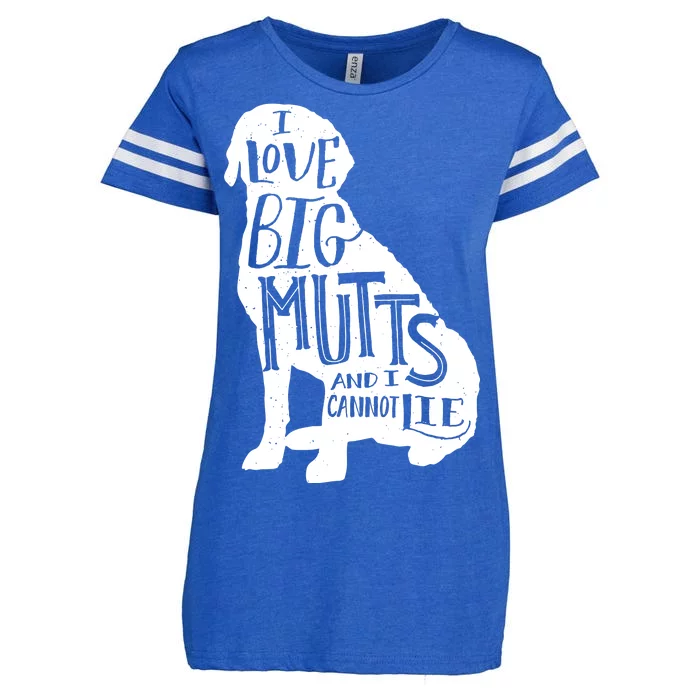 Like Big Mutts and I Cannot Lie Enza Ladies Jersey Football T-Shirt