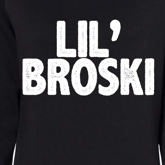 lil' broski Womens California Wash Sweatshirt