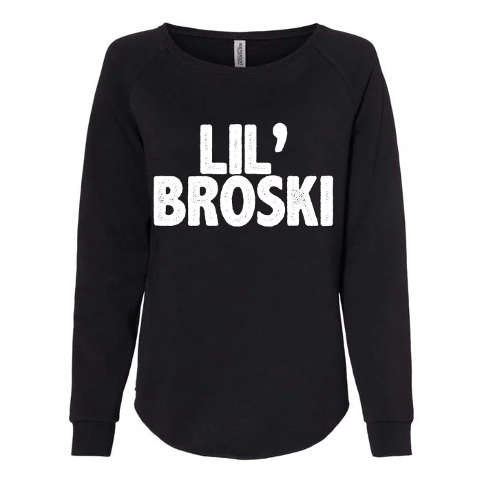 lil' broski Womens California Wash Sweatshirt