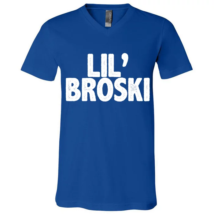 lil' broski V-Neck T-Shirt