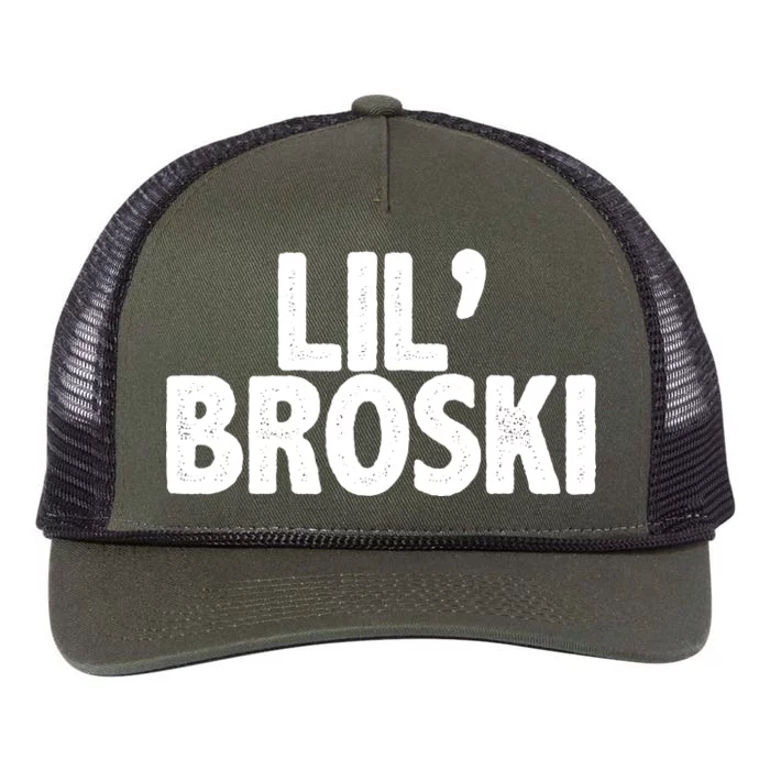 lil' broski Retro Rope Trucker Hat Cap