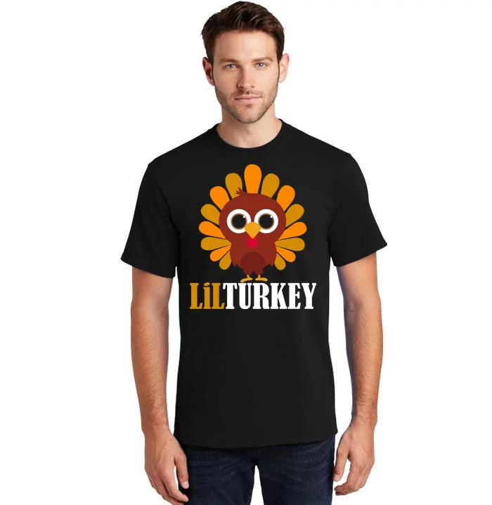 Lil Turkey Cute Thanksgiving Tall T-Shirt