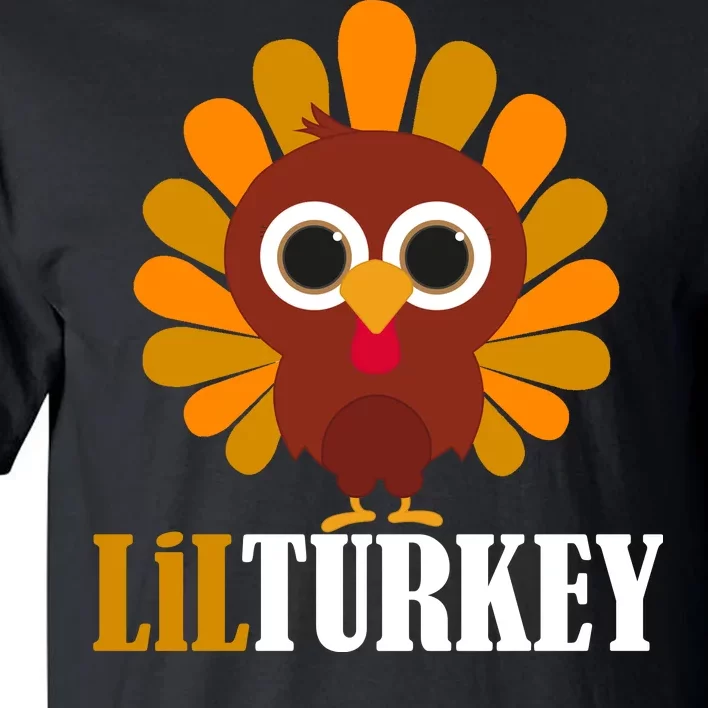 Lil Turkey Cute Thanksgiving Tall T-Shirt