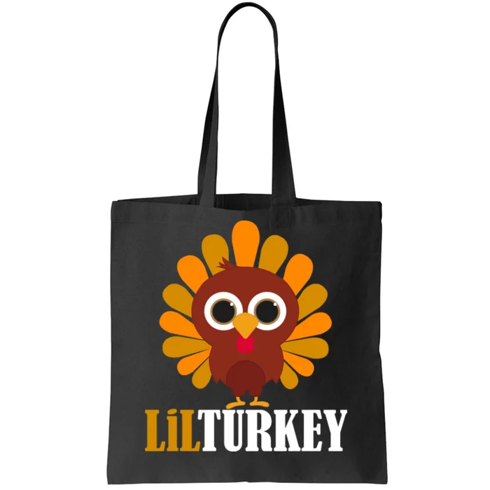 Lil Turkey Cute Thanksgiving Tote Bag