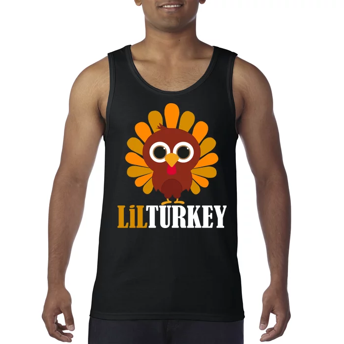 Lil Turkey Cute Thanksgiving Tank Top