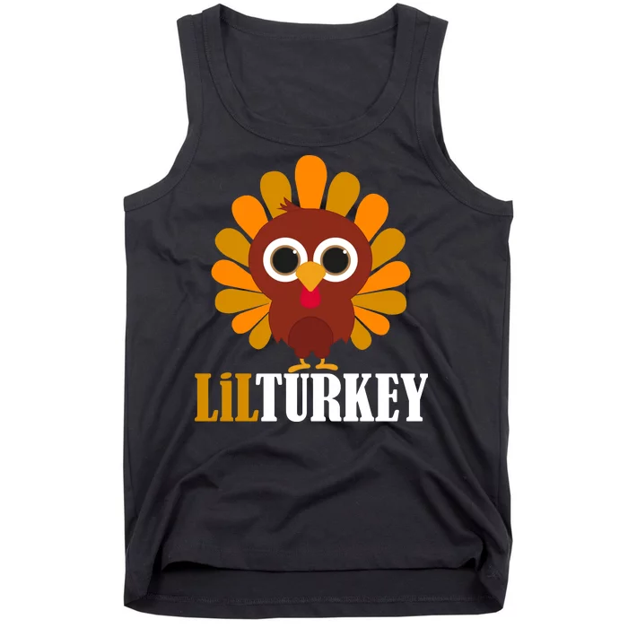 Lil Turkey Cute Thanksgiving Tank Top