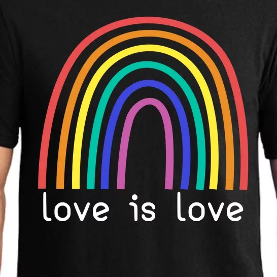 Love Is Love Rainbow Pride Month Pajama Set