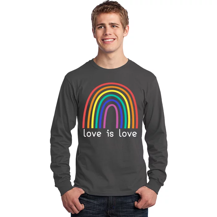 Love Is Love Rainbow Pride Month Long Sleeve Shirt