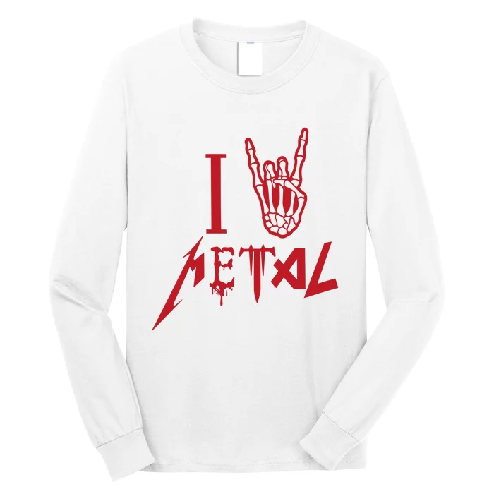 Loudwire I Love Metal Long Sleeve Shirt