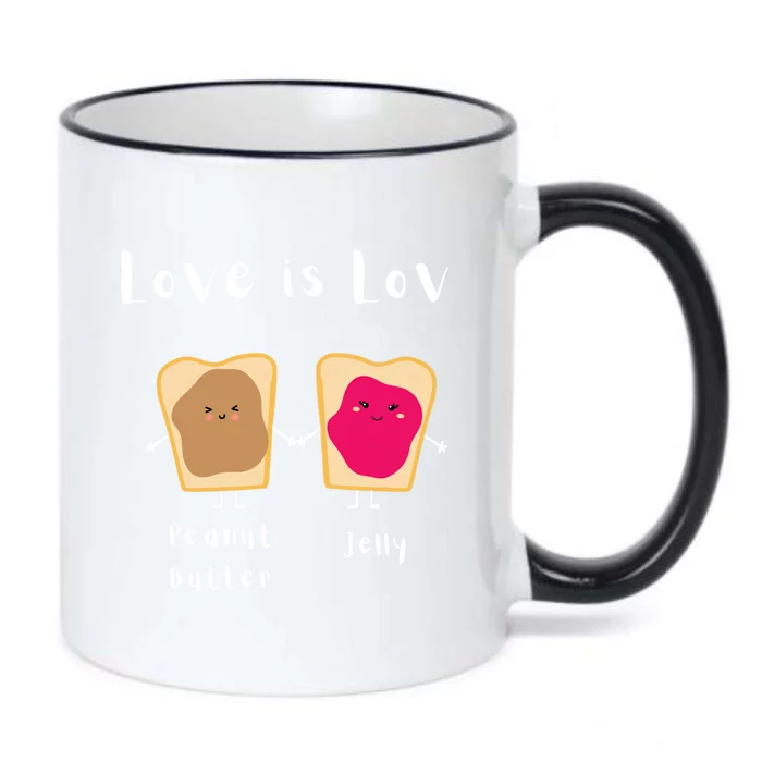 Love Is Love Cute Equality Hu Rights Science Gift Black Color Changing Mug