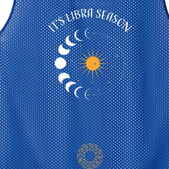 Libra: Its Libra Season Astrology Sayings Funny Gift Mesh Reversible Basketball Jersey Tank