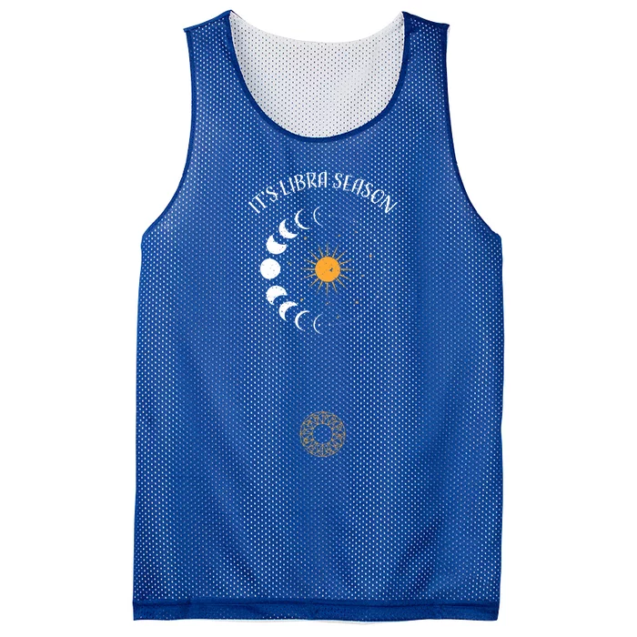 Libra: Its Libra Season Astrology Sayings Funny Gift Mesh Reversible Basketball Jersey Tank