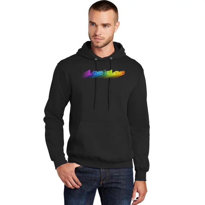 Love Is Love LGBTQ Rainbow Hoodie