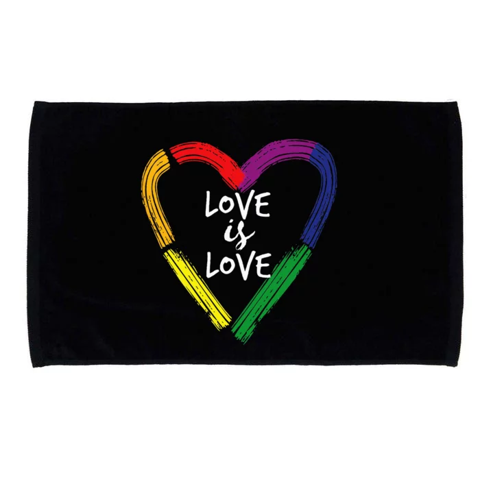 Love Is Love Microfiber Hand Towel