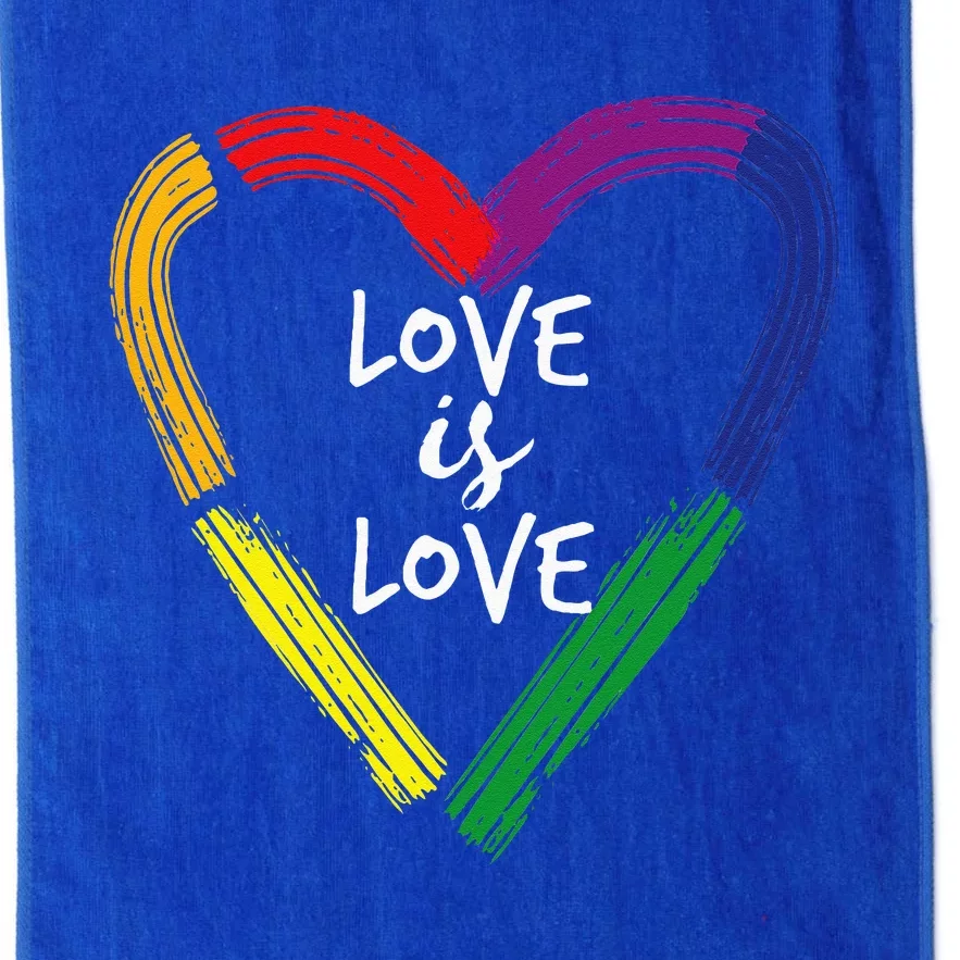 Love Is Love Platinum Collection Golf Towel