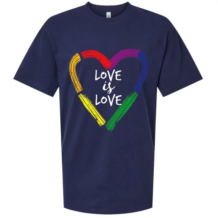 Love Is Love Sueded Cloud Jersey T-Shirt