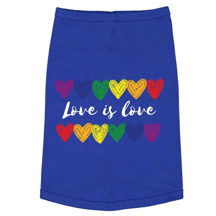 Love Is Love Gift Doggie Tank