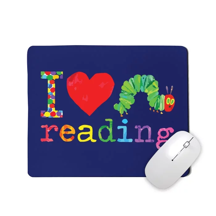 Librarian I Love Reading Hungry Caterpillar Teacher Mousepad