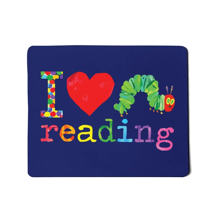 Librarian I Love Reading Hungry Caterpillar Teacher Mousepad