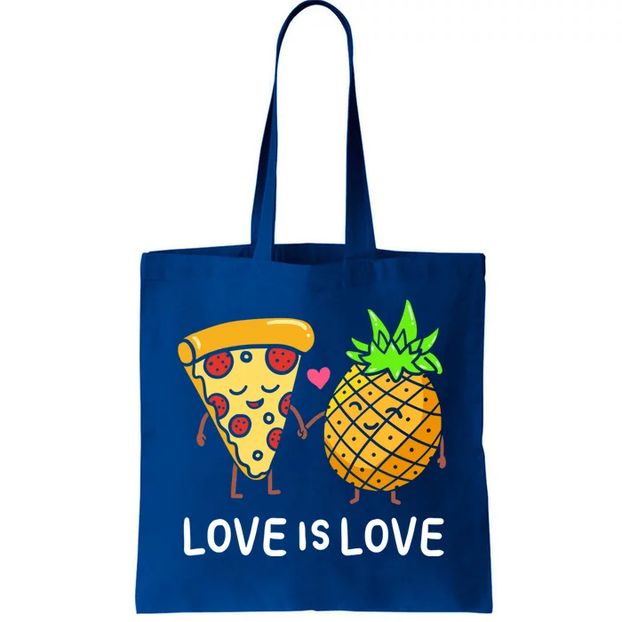 Love Is Love Clothing Gift For Valentine Funny Pizza Lover Funny Gift Tote Bag