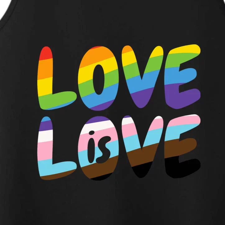 LOVE IS LOVE Performance Tank