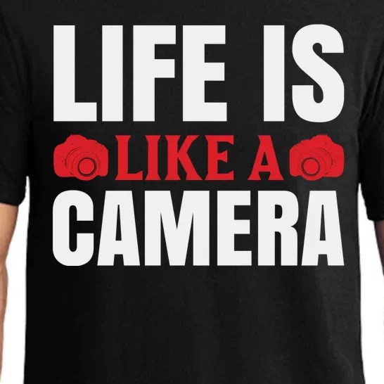 Life Is Like A Camera Pajama Set