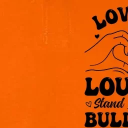 Love Is Louder Anti Bullying Kids Unity Day Orange Be Kind Softstyle Adult Sport Polo